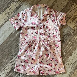 Charming Floral Kids Pajama Set